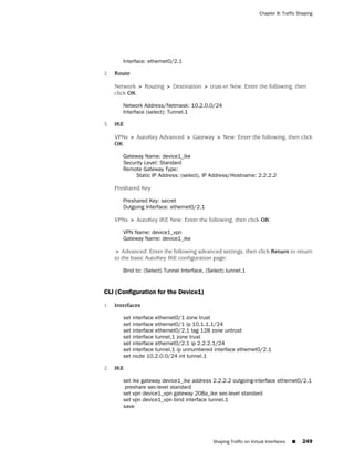 ScreenOS 6.1 Concepts & Examples