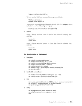 ScreenOS 6.1 Concepts & Examples