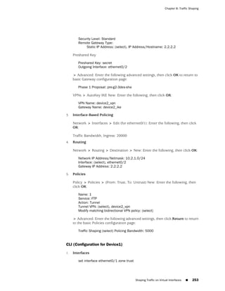 ScreenOS 6.1 Concepts & Examples
