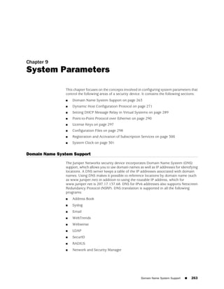 ScreenOS 6.1 Concepts & Examples