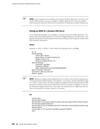 ScreenOS 6.1 Concepts & Examples