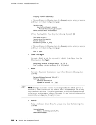 ScreenOS 6.1 Concepts & Examples
