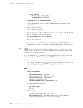 ScreenOS 6.1 Concepts & Examples
