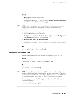 ScreenOS 6.1 Concepts & Examples