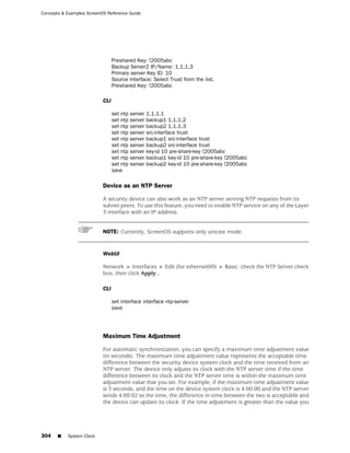 ScreenOS 6.1 Concepts & Examples