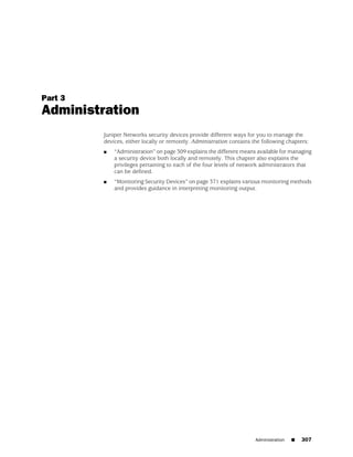 ScreenOS 6.1 Concepts & Examples