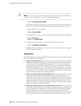 ScreenOS 6.1 Concepts & Examples