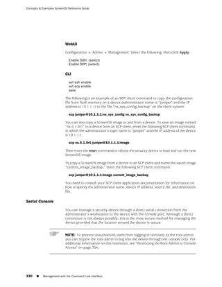 ScreenOS 6.1 Concepts & Examples