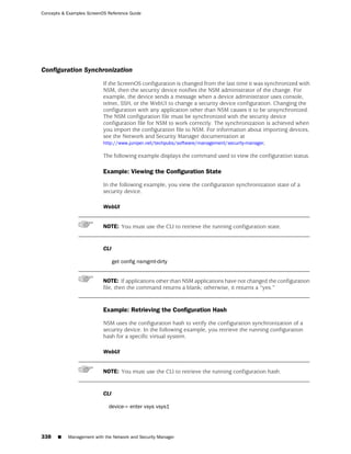 ScreenOS 6.1 Concepts & Examples