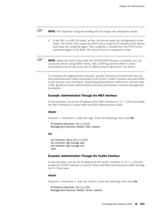 ScreenOS 6.1 Concepts & Examples