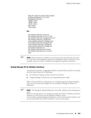 ScreenOS 6.1 Concepts & Examples