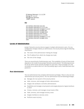 ScreenOS 6.1 Concepts & Examples
