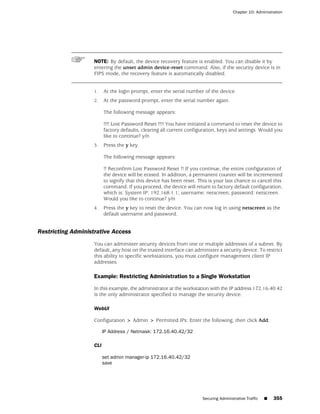 ScreenOS 6.1 Concepts & Examples