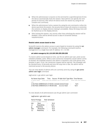 ScreenOS 6.1 Concepts & Examples