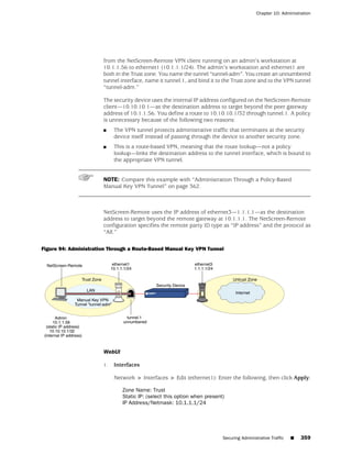 ScreenOS 6.1 Concepts & Examples
