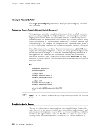 ScreenOS 6.1 Concepts & Examples