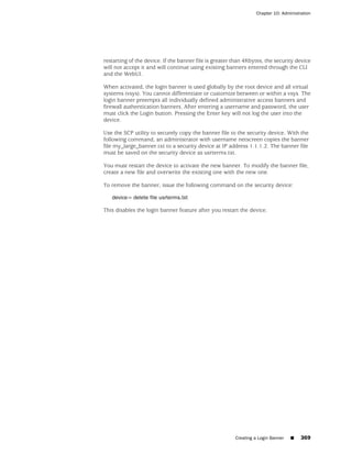 ScreenOS 6.1 Concepts & Examples