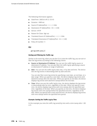 ScreenOS 6.1 Concepts & Examples