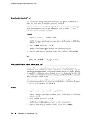 ScreenOS 6.1 Concepts & Examples