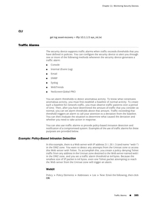 ScreenOS 6.1 Concepts & Examples