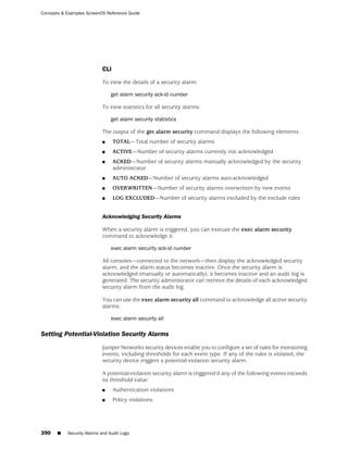 ScreenOS 6.1 Concepts & Examples