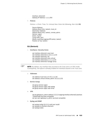 ScreenOS 6.1 Concepts & Examples