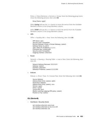 ScreenOS 6.1 Concepts & Examples
