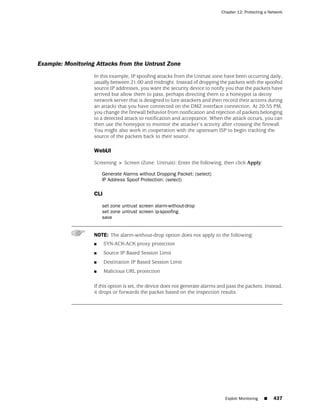 ScreenOS 6.1 Concepts & Examples