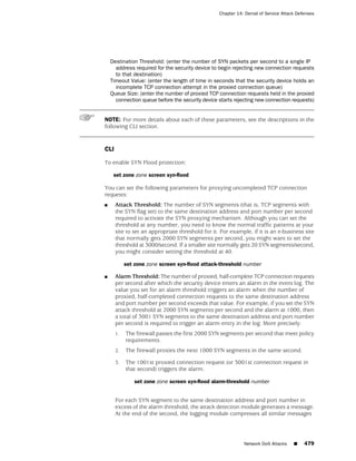 ScreenOS 6.1 Concepts & Examples
