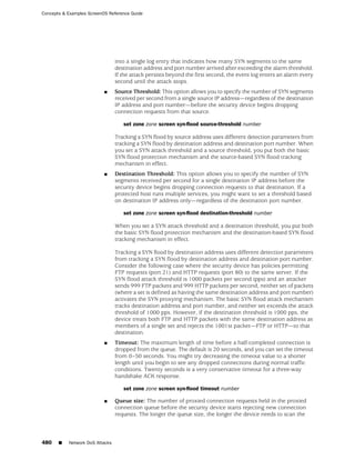 ScreenOS 6.1 Concepts & Examples