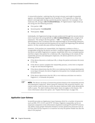 ScreenOS 6.1 Concepts & Examples