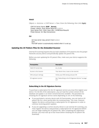 ScreenOS 6.1 Concepts & Examples
