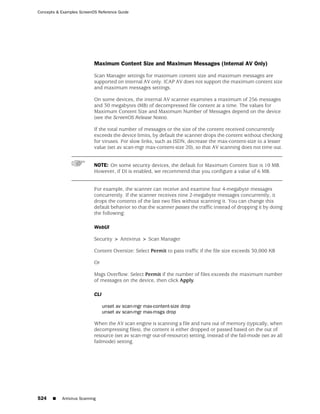 ScreenOS 6.1 Concepts & Examples