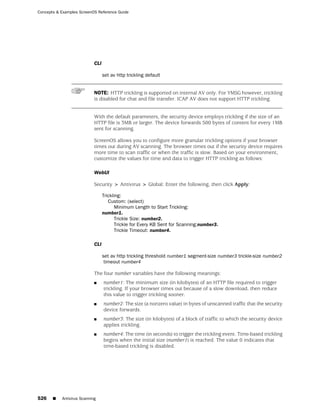 ScreenOS 6.1 Concepts & Examples