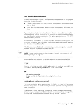 ScreenOS 6.1 Concepts & Examples