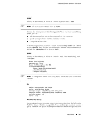 ScreenOS 6.1 Concepts & Examples