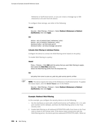 ScreenOS 6.1 Concepts & Examples