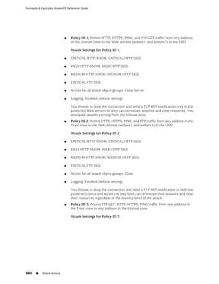 ScreenOS 6.1 Concepts & Examples
