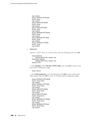 ScreenOS 6.1 Concepts & Examples