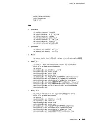 ScreenOS 6.1 Concepts & Examples