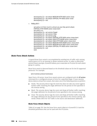 ScreenOS 6.1 Concepts & Examples