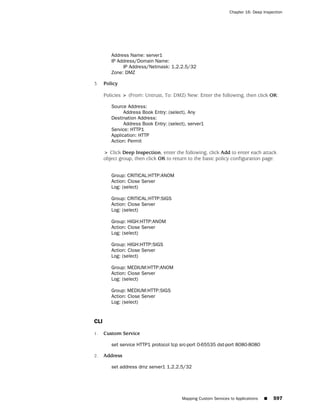 ScreenOS 6.1 Concepts & Examples