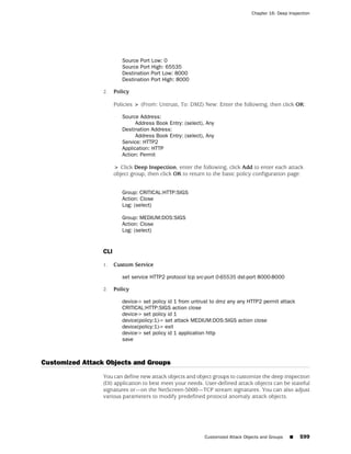 ScreenOS 6.1 Concepts & Examples