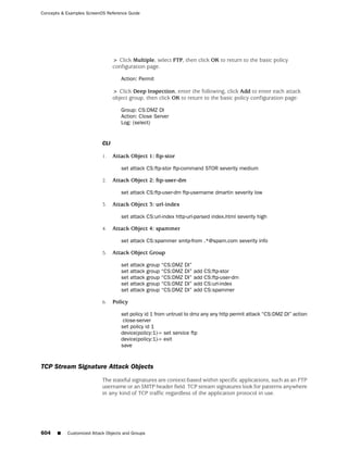 ScreenOS 6.1 Concepts & Examples