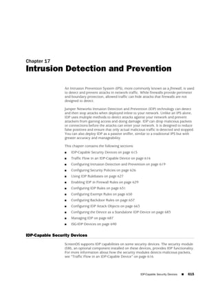ScreenOS 6.1 Concepts & Examples