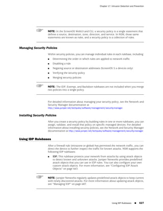 ScreenOS 6.1 Concepts & Examples