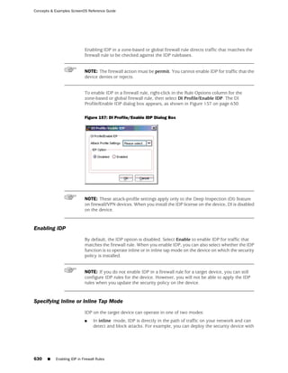 ScreenOS 6.1 Concepts & Examples
