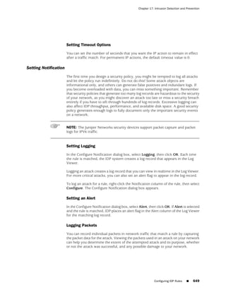ScreenOS 6.1 Concepts & Examples