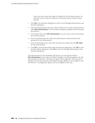 ScreenOS 6.1 Concepts & Examples