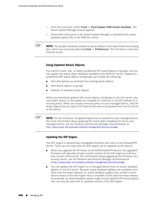 ScreenOS 6.1 Concepts & Examples